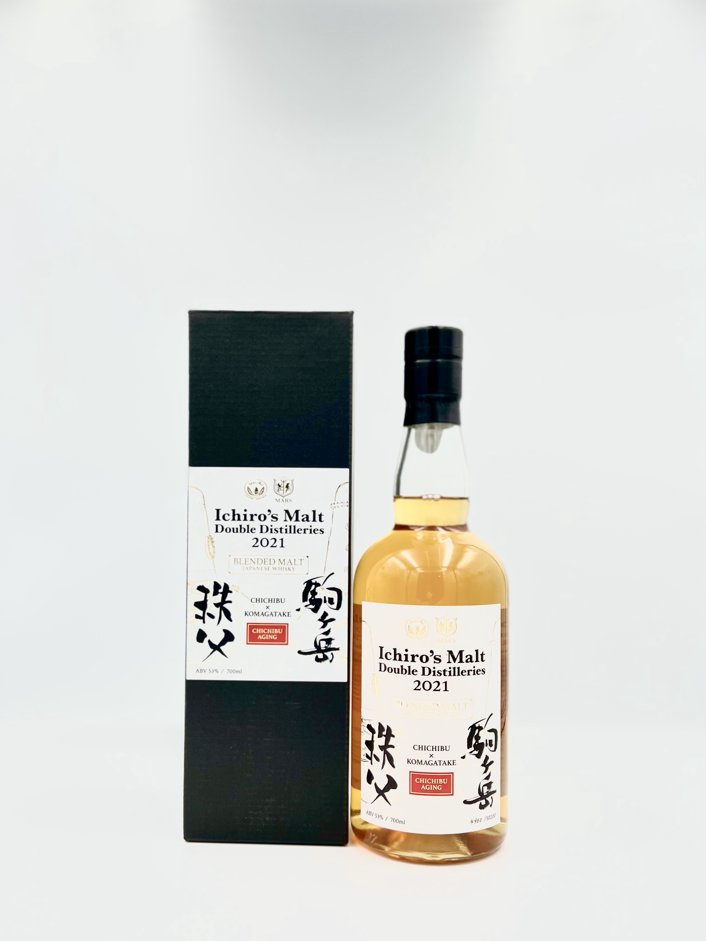 2021 Ichiro's Malt Double Distilleries Chichibu x Komagatake Chichibu Aging Blended Malt Japanese Whisky
