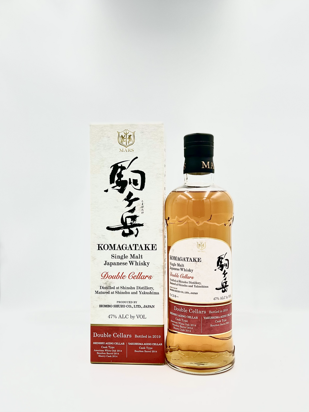 2014 Shinshu Mars Distillery Komagatake 'Double Cellars' 5 Years Old Single Malt Japanese Whisky