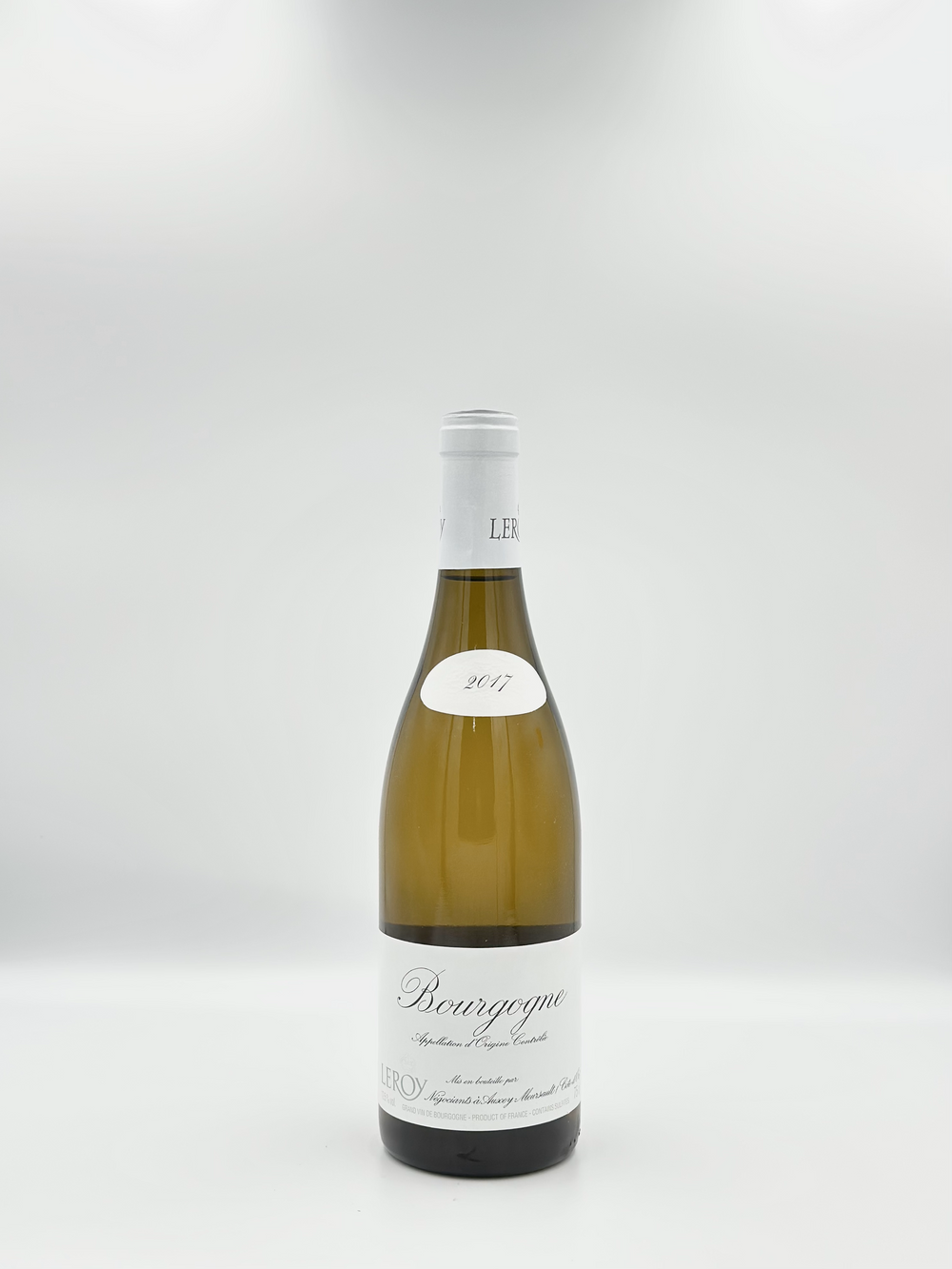 2017 Domaine Leroy Bourgogne Blanc