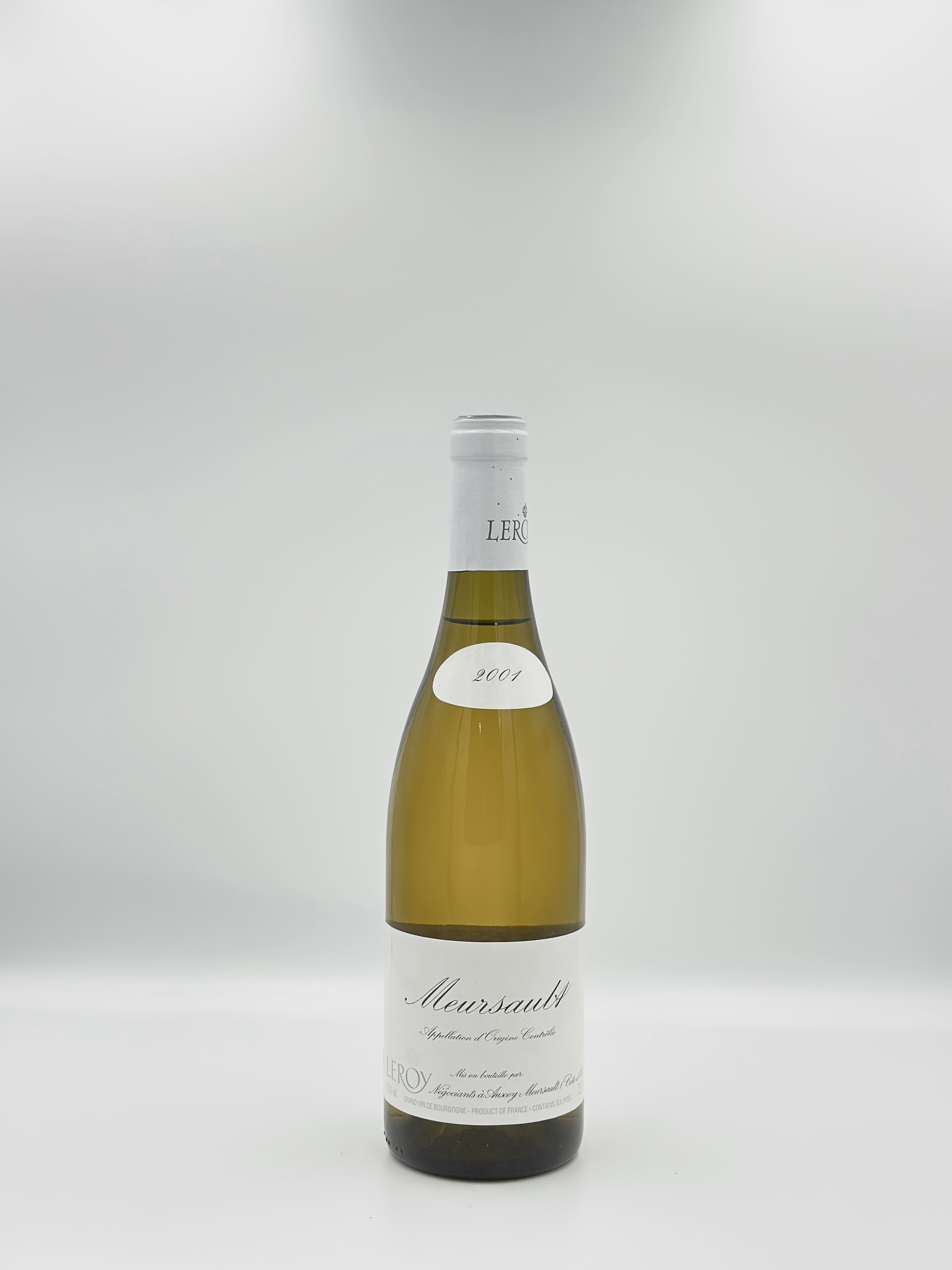2001 Domaine Leroy Meursault Premier Cru