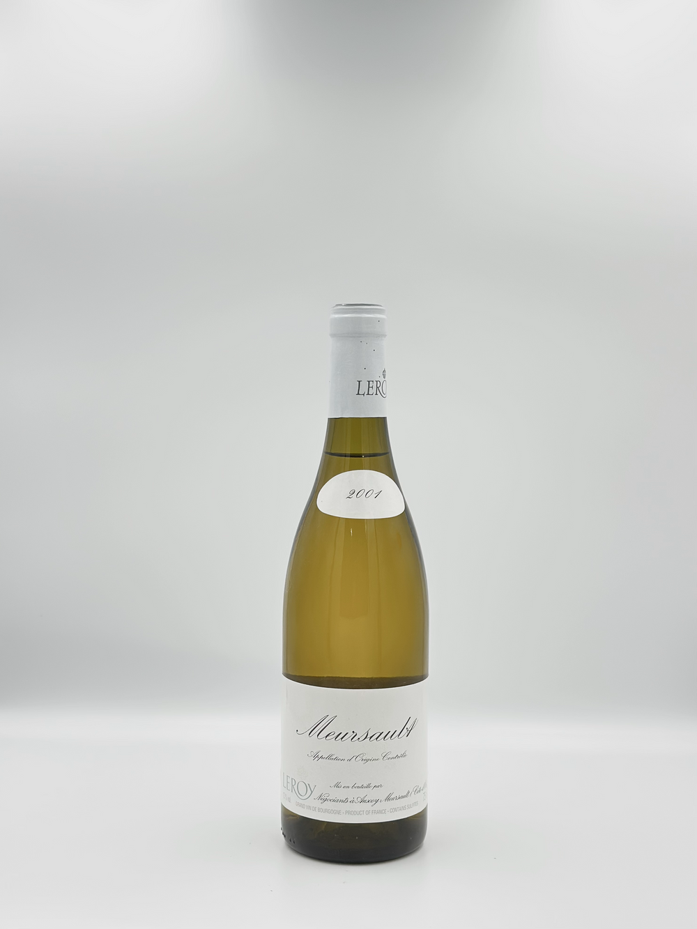 2001 Domaine Leroy Meursault Premier Cru