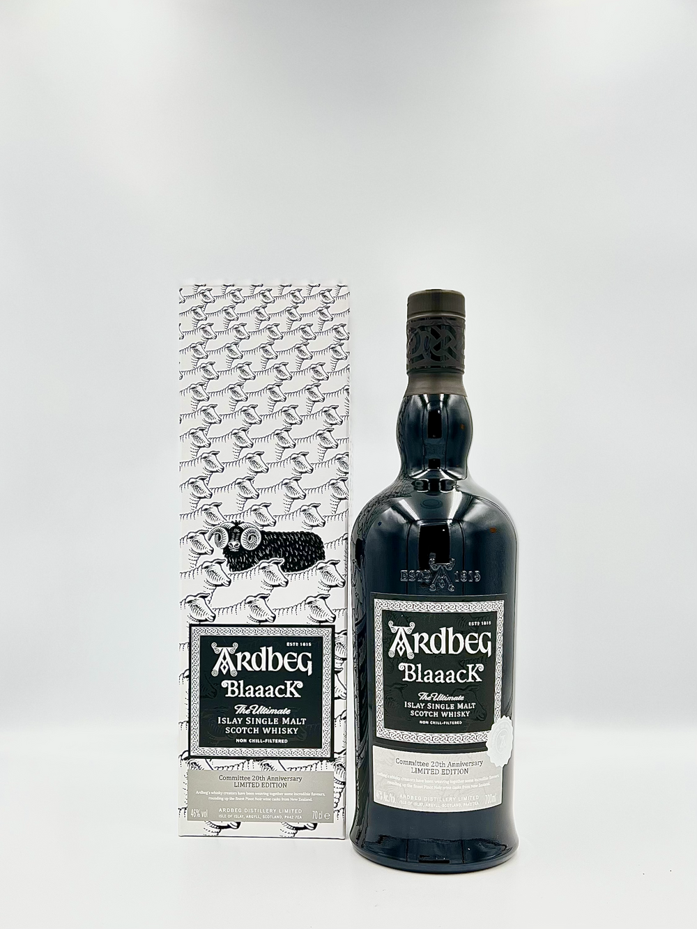 Ardbeg 'Blaaack' Islay Single Malt Scotch Whisky Committee 20th Anniversary [LIMITED EDITION]