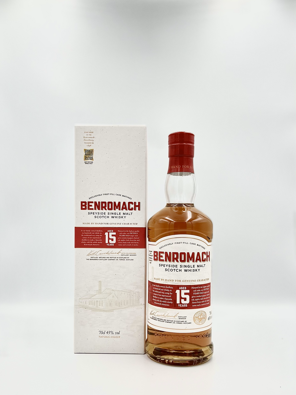 Benromach 15 Year Old Single Malt Scotch Whisky