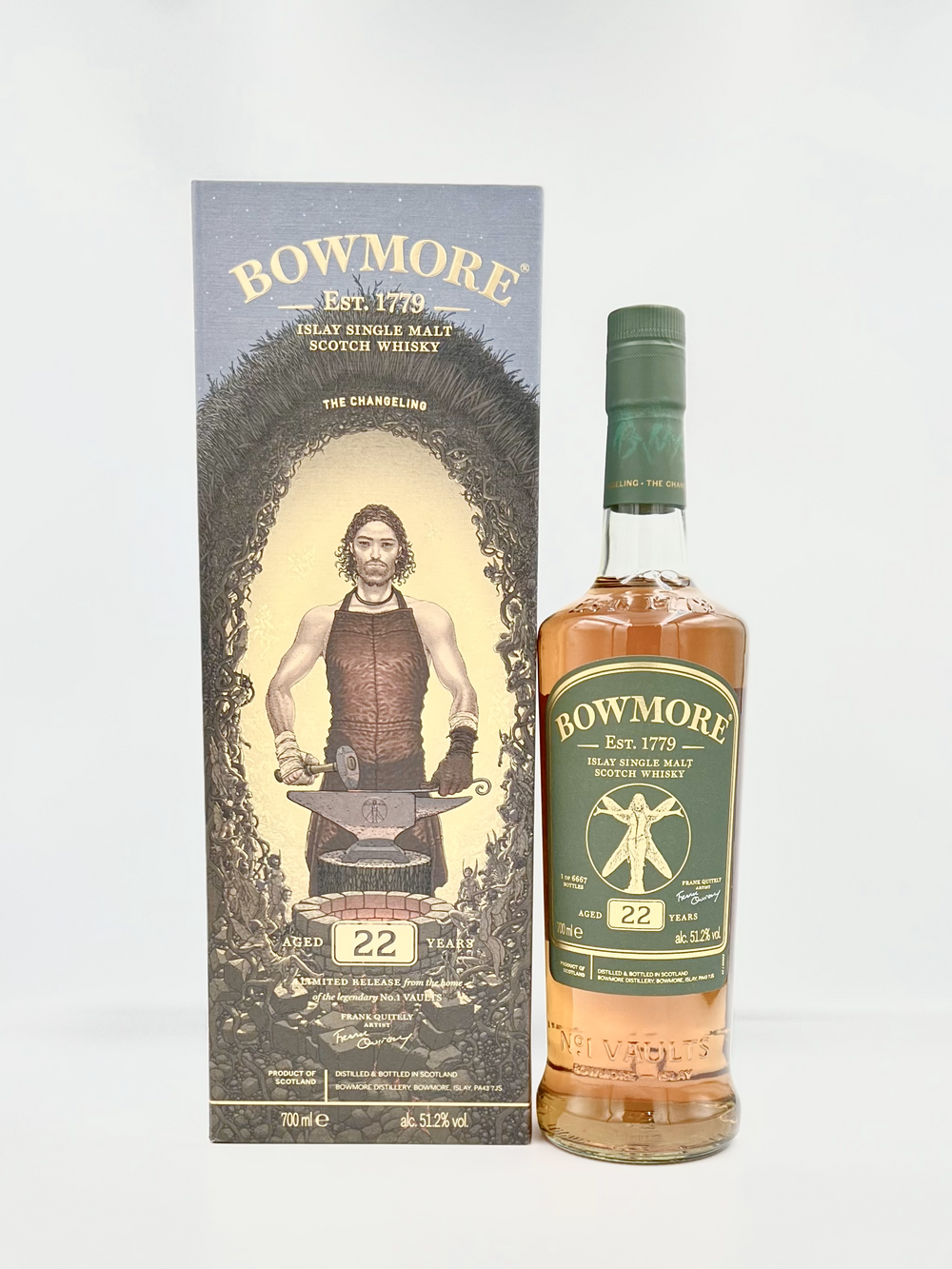 Bowmore 22 Year Old 'The Changeling' Limited Release Single Malt Whisky