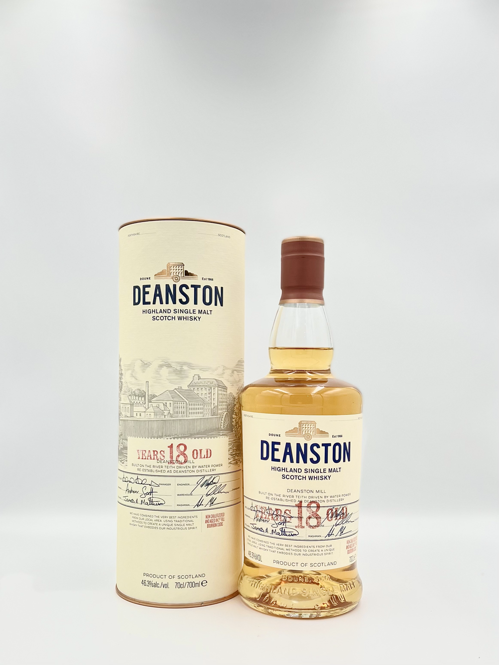 Deanston 18 Year Old Single Malt Scotch Whisky