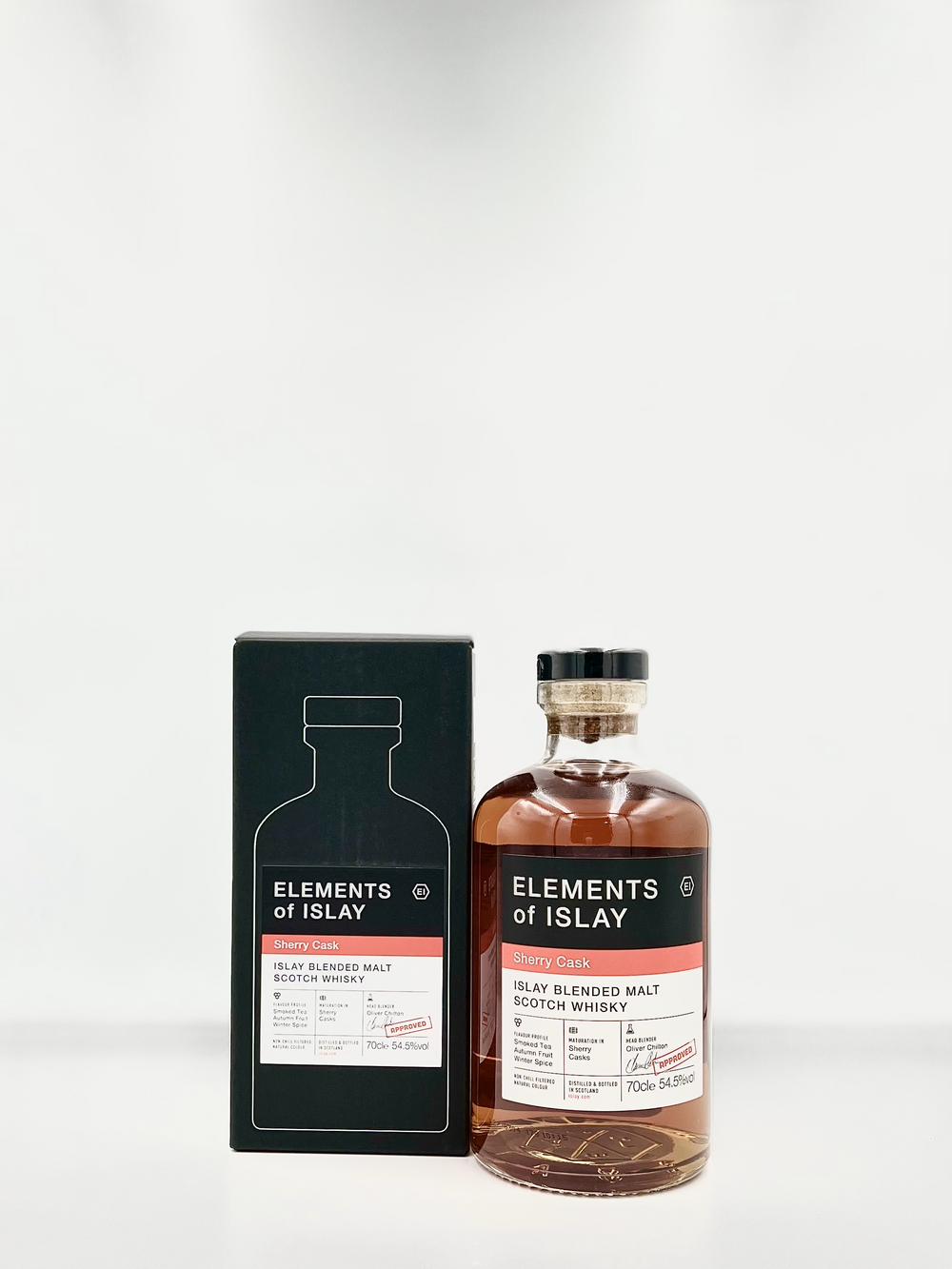 Elements of Islay Sherry Cask Cask Strength Blended Malt Scotch Whisky 700ml