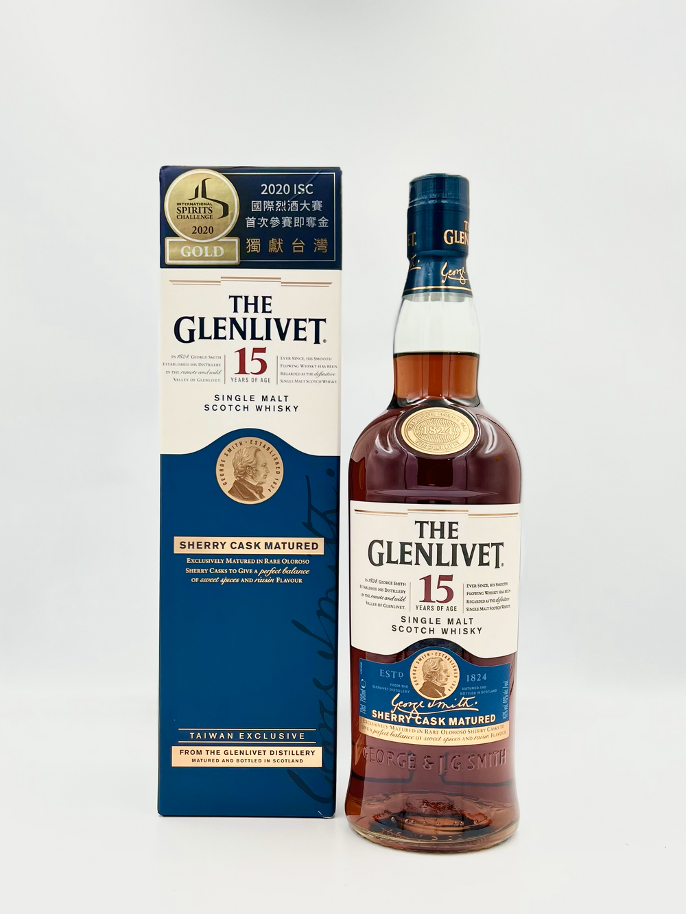 Glenlivet 15 Year Old Cherry Cask Matured Taiwan Exclusive