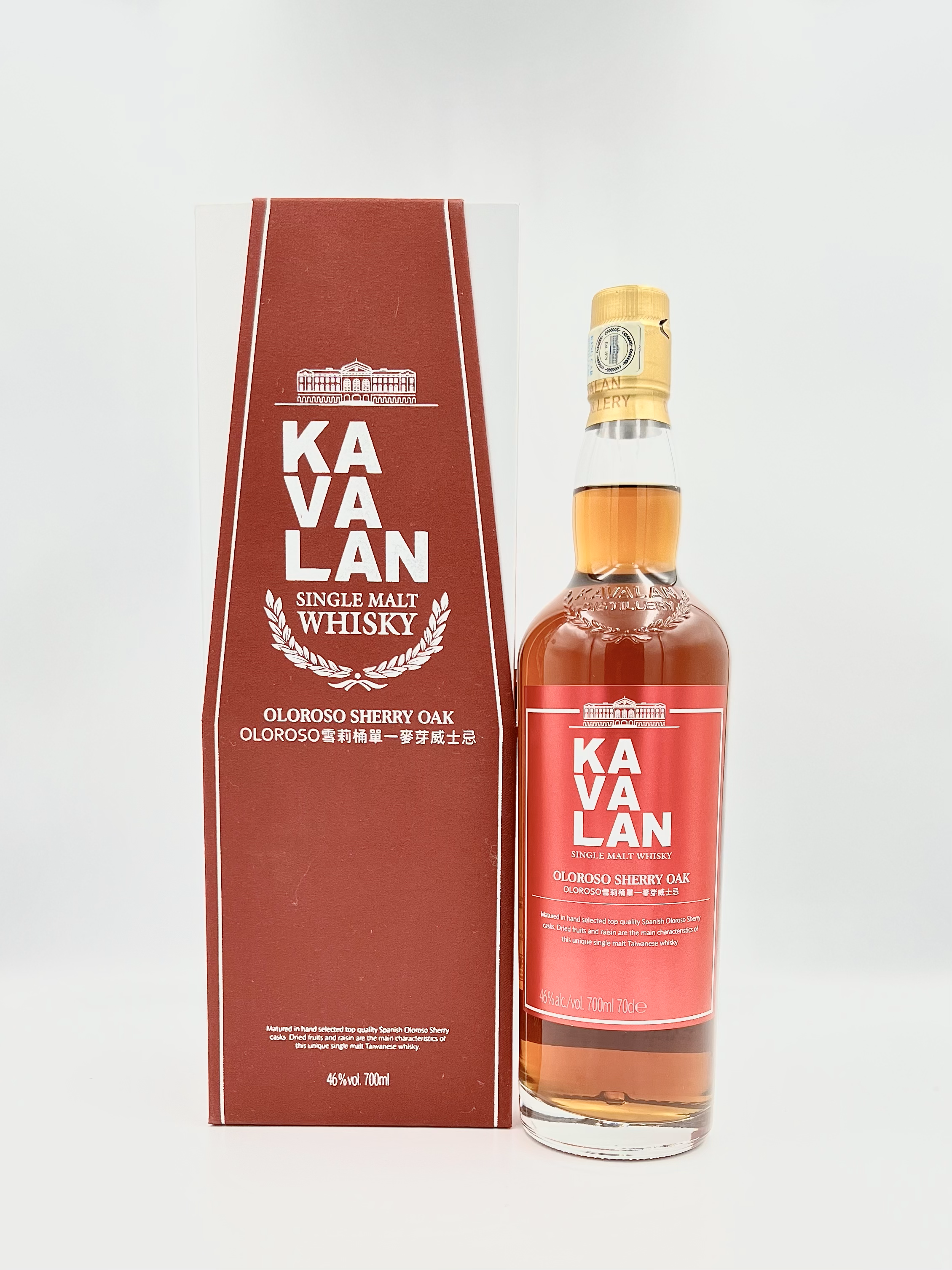 Kavalan Oloroso Sherry Oak Single Malt Whisky