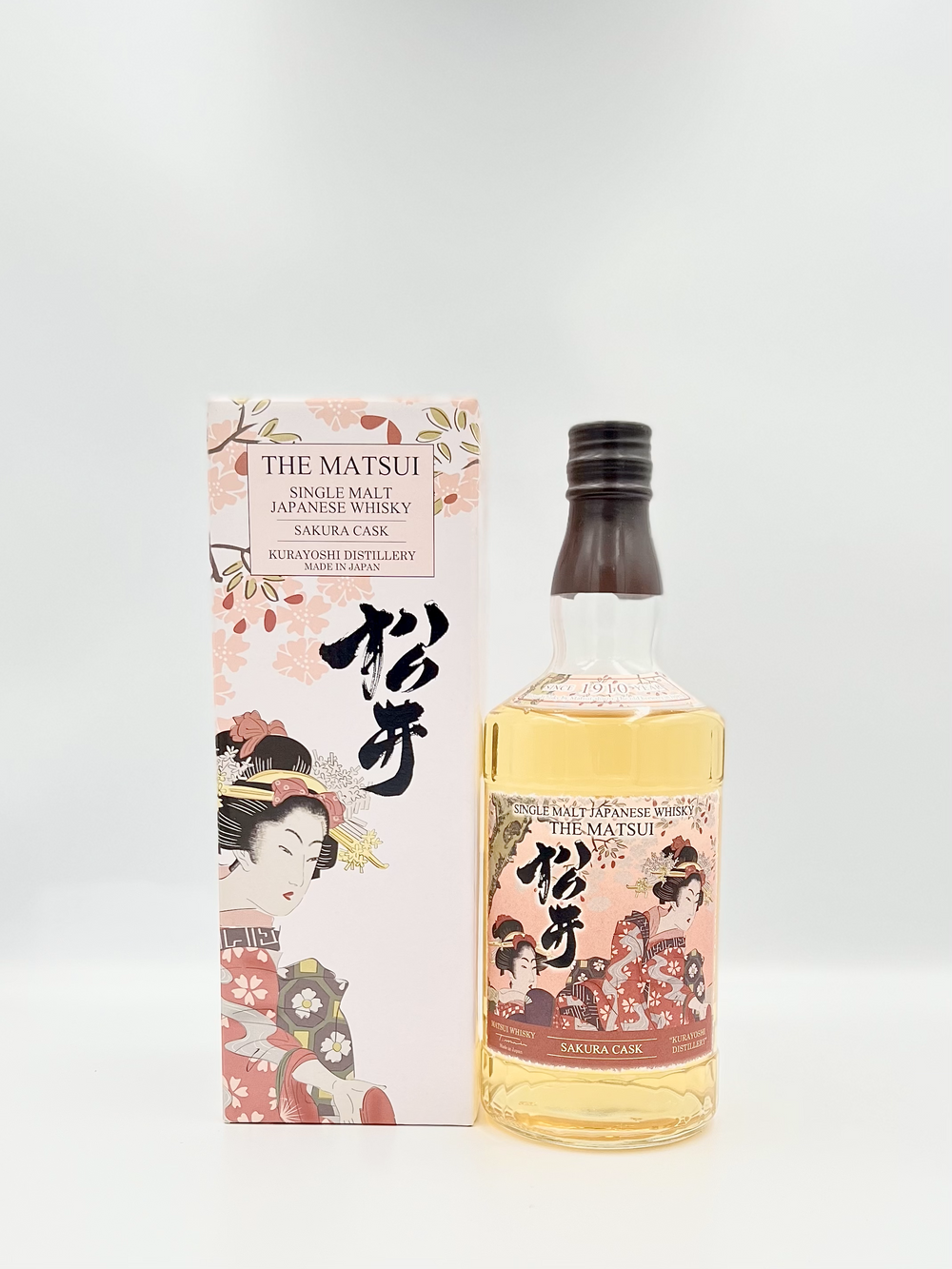 Kurayoshi Distillery 'The Matsu' Sakura Cask Whisky [GEISHA Edition]