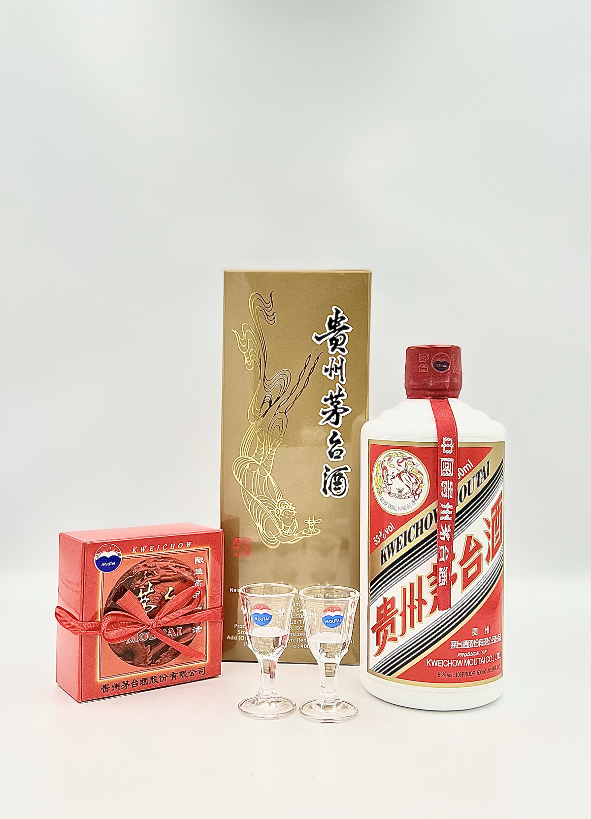 Kweichow Moutai Flying Fairy Gift Box Set 500ml – Vivace Liquors