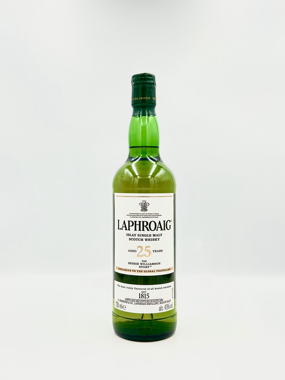 Laphroaig 25 Year Old Bessie Williamson Limited Edition Single Malt Scotch Whisky