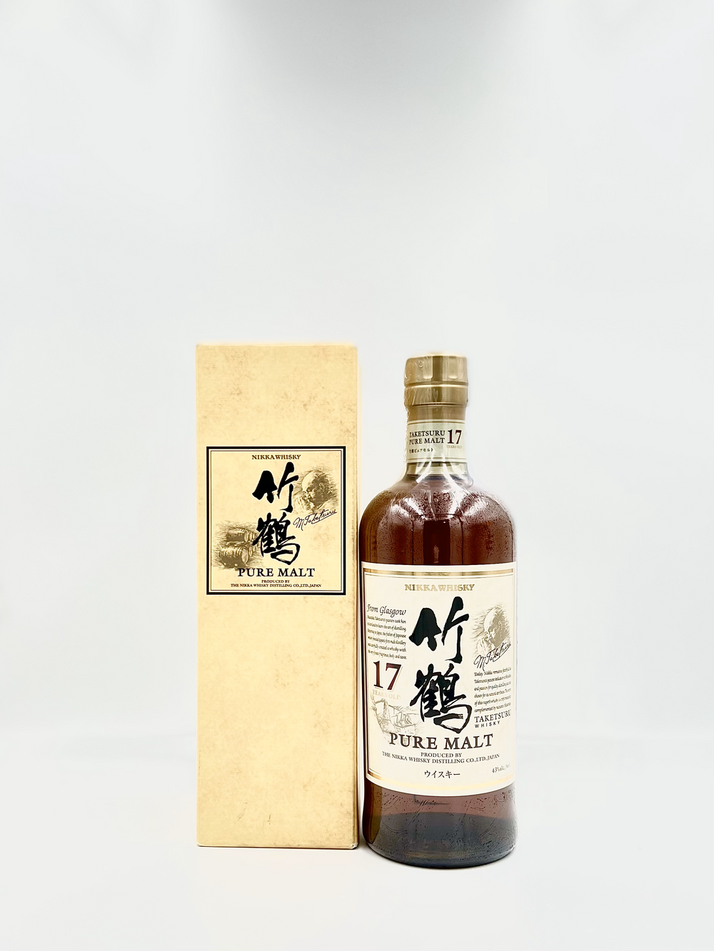 Nikka Taketsuru Pure Malt 17 Year Old Blended Malt Japanese Whisky [Small Box]