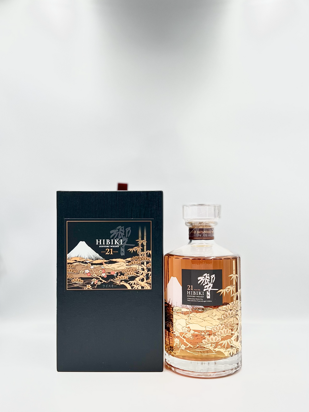 Suntory Hibiki Mount Fuji 21 Year Old Blended Japanese Whisky