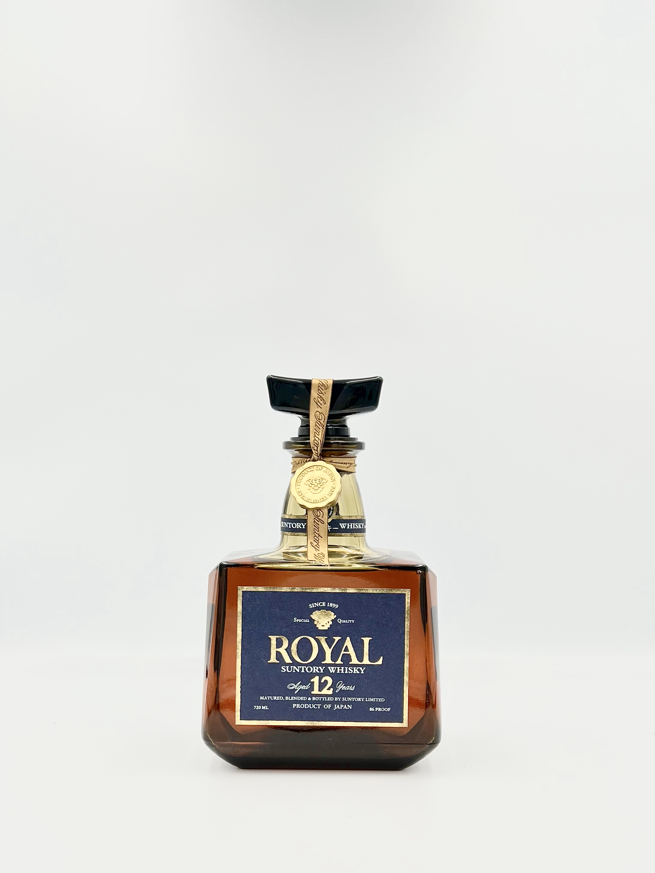 Suntory Royal Aged 12 Year Old Japanese Whisky BLUE LABEL