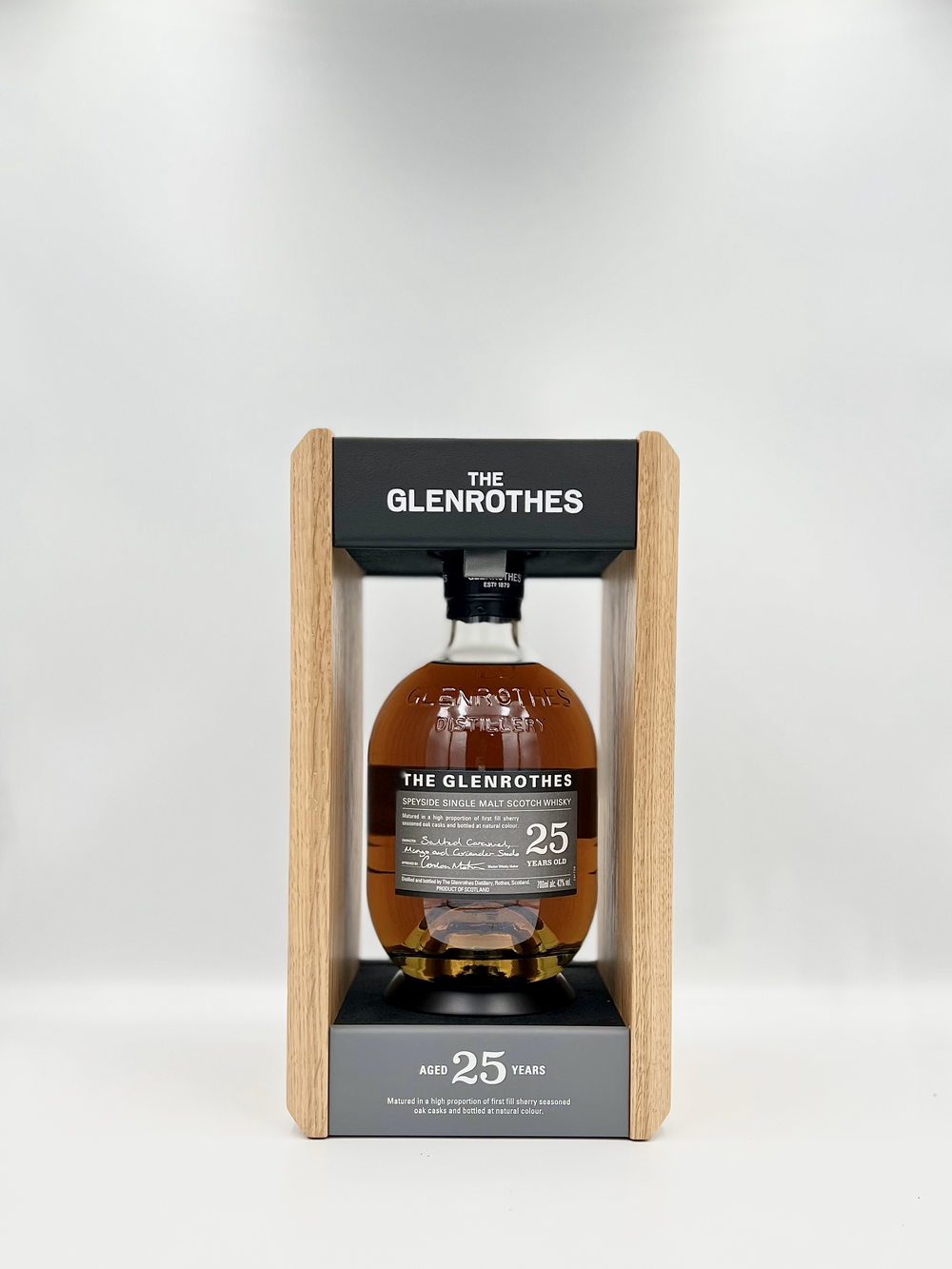 The Glenrothes 25 Year Old Single Malt Whisky