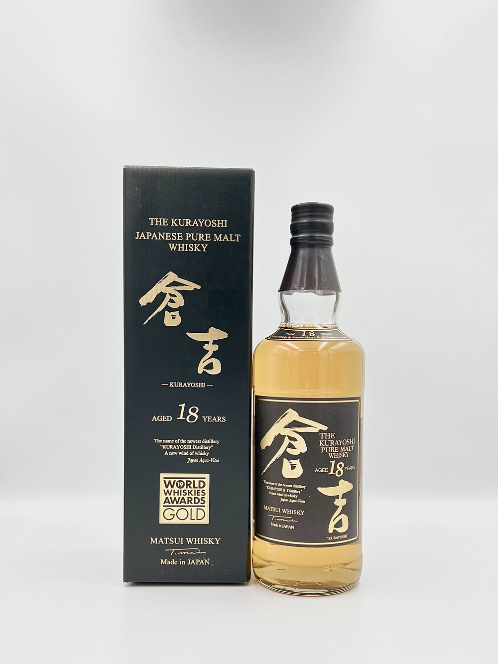 The Kurayoshi 18 Year Old Pure Malt Japanese Whisky