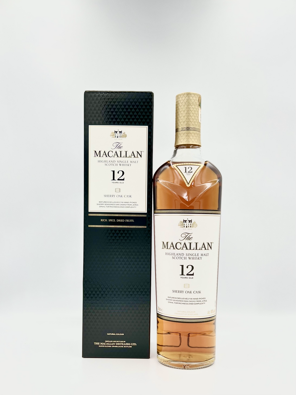 The Macallan Sherry Oak Cask 12 Year Old Single Malt Scotch Whisky